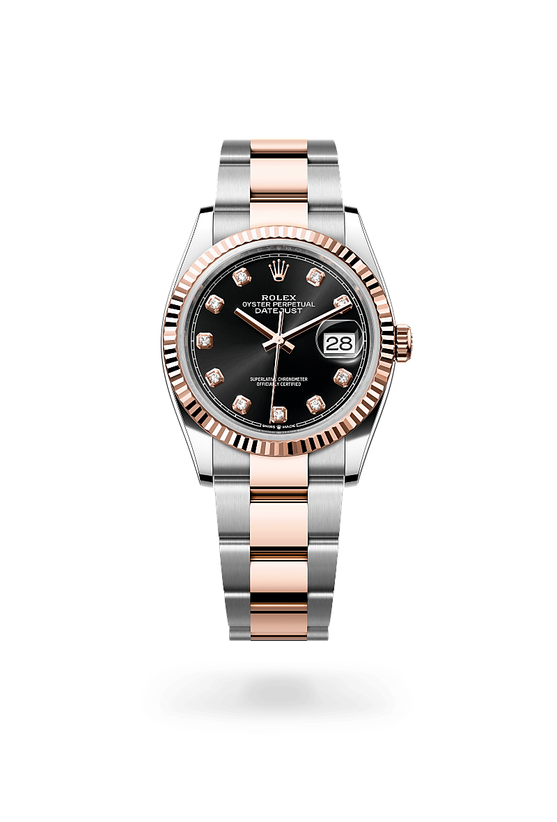 Rolex Datejust 36 in Everose Rolesor - combination of Oystersteel and Everose gold, M126231-0020 | The Hour Glass