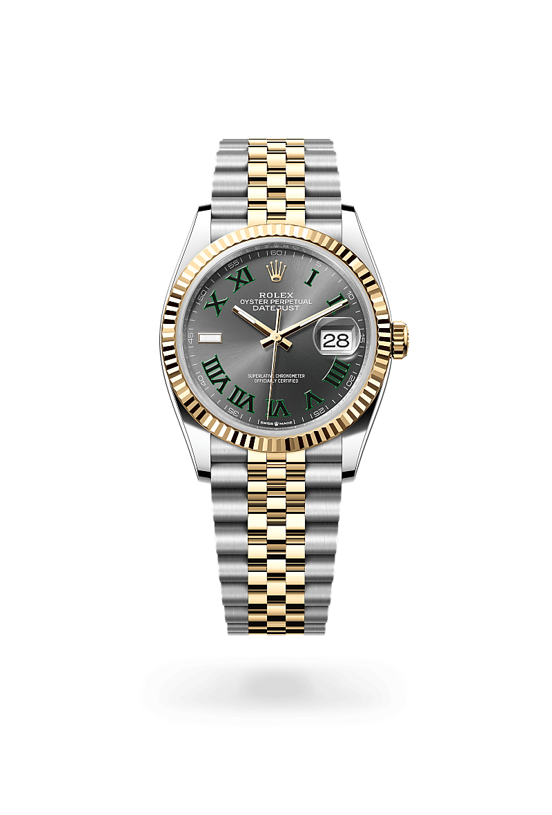Rolex Datejust 36 in Yellow Rolesor - combination of Oystersteel and yellow gold, M126233-0035 - The Hour Glass
