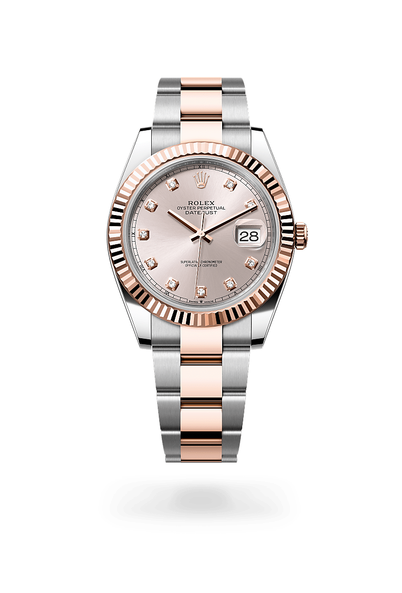 Rolex Datejust 41 in Everose Rolesor - combination of Oystersteel and Everose gold, M126331-0007 | The Hour Glass