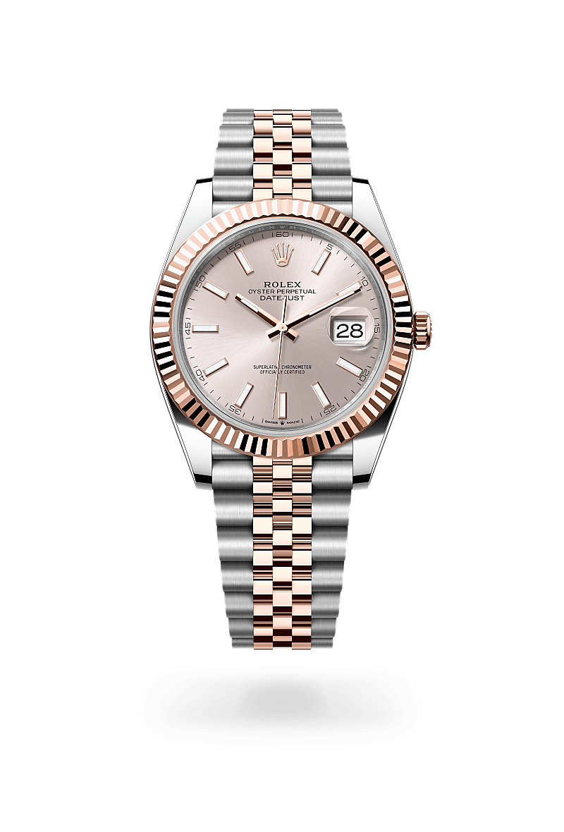 Rolex Datejust 41 in Everose Rolesor - combination of Oystersteel and Everose gold, M126331-0010 - The Hour Glass