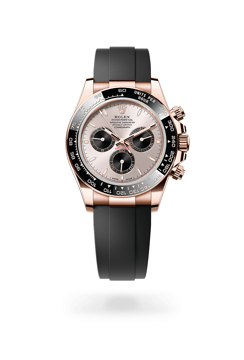 Rolex Cosmograph Daytona in 18 ct Everose gold, M126515LN-0006 | The Hour Glass