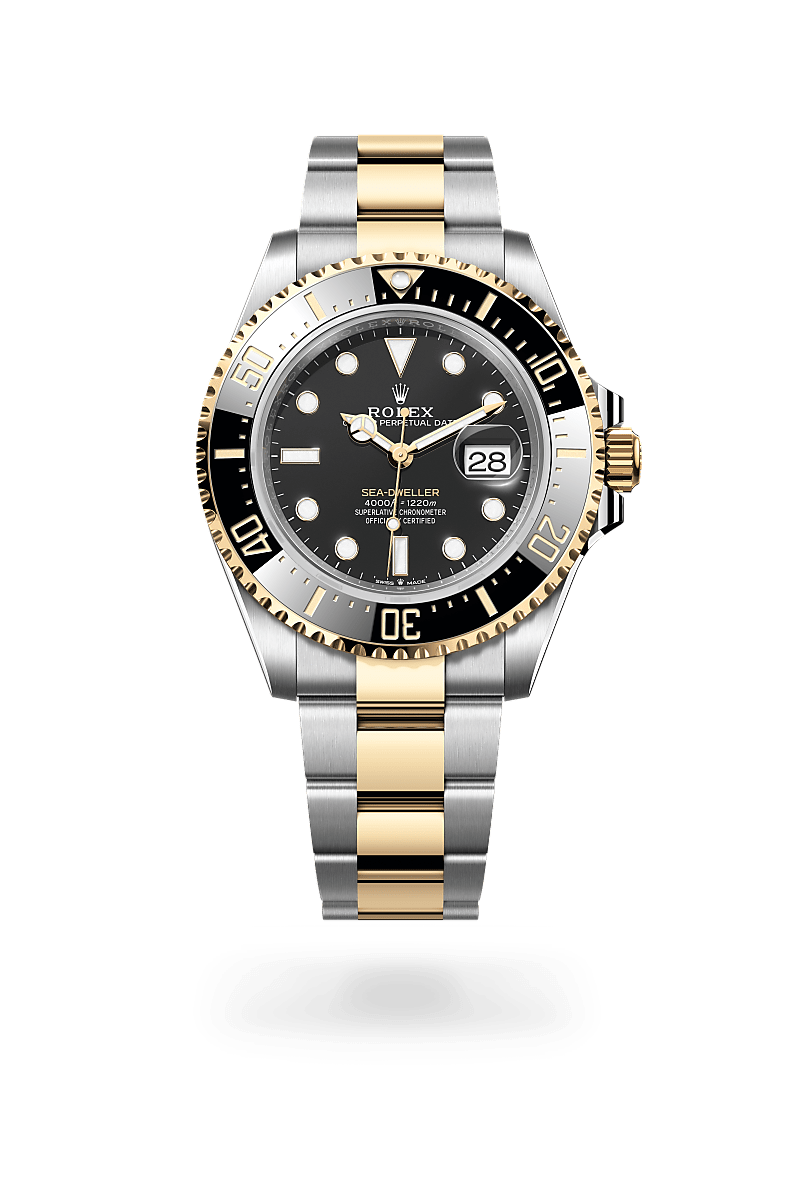 Rolex Sea-Dweller in Yellow Rolesor - การผสมผสานระหว่าง Oystersteel และทองคำ, M126603-0001 | The Hour Glass