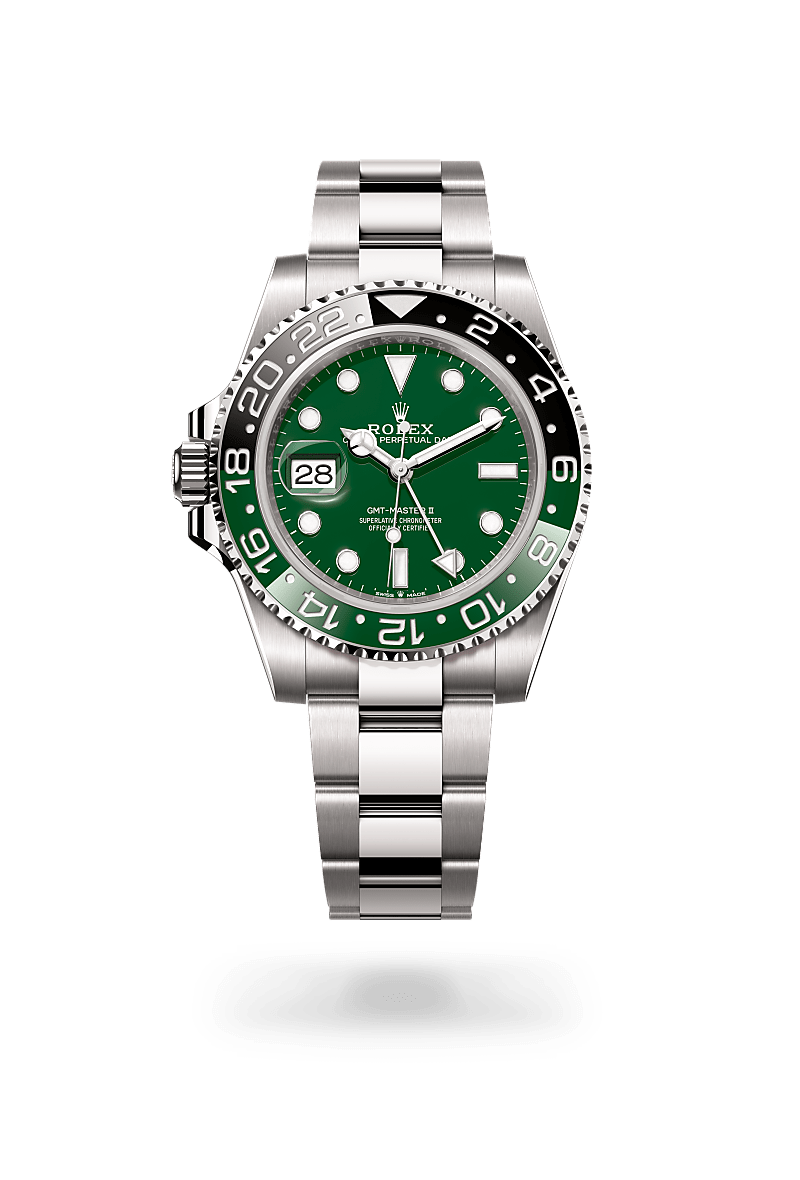 Rolex GMT-Master II in 18 ct white gold, M126729VTNR-0001 | The Hour Glass