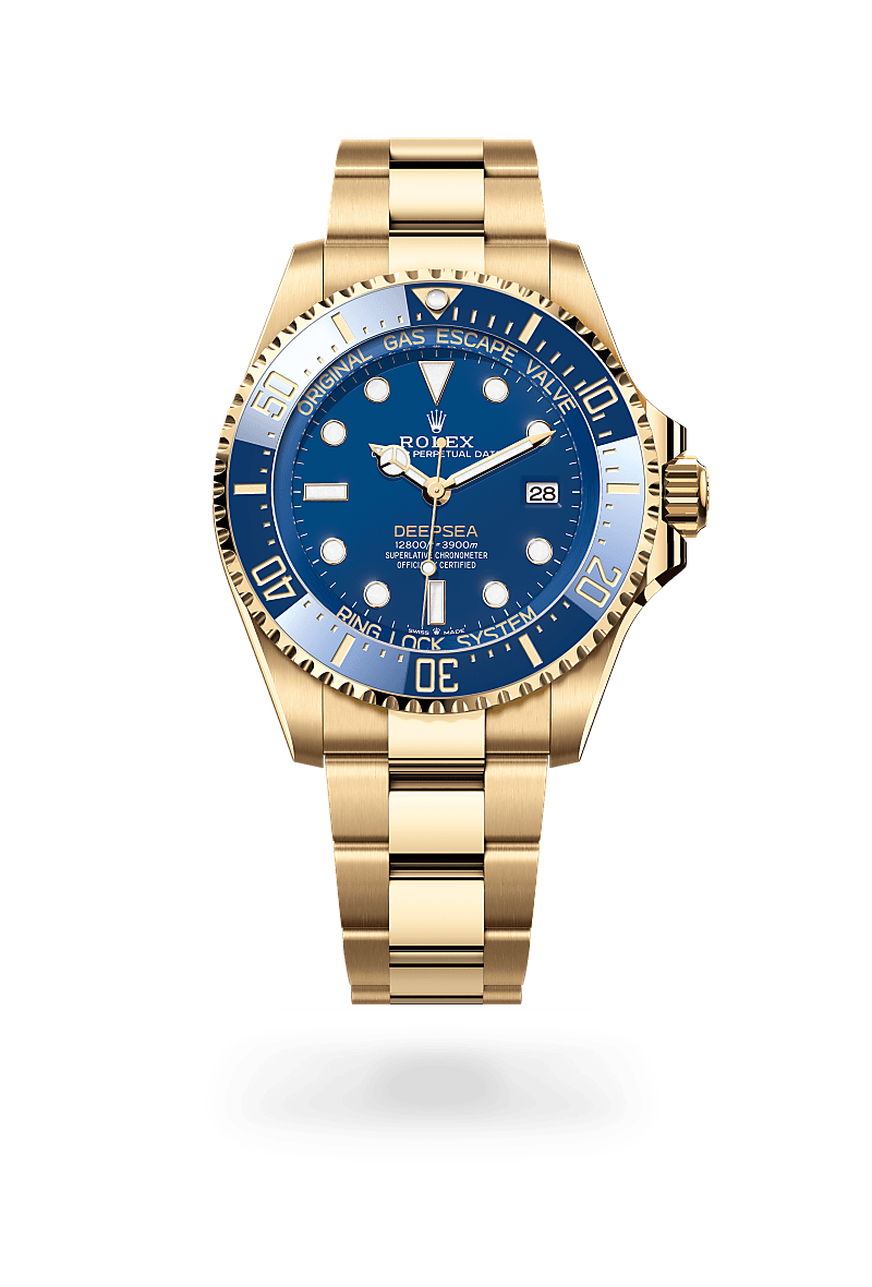 Rolex Rolex Deepsea in 18 ct yellow gold, M136668LB-0001 | The Hour Glass