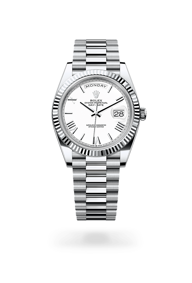 Rolex Day-Date 40 in Platinum, M228236-0010 | The Hour Glass