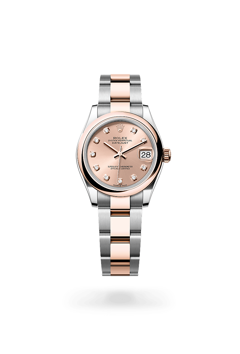Rolex Datejust 31 in Everose Rolesor - combination of Oystersteel and Everose gold, M278241-0023 - The Hour Glass