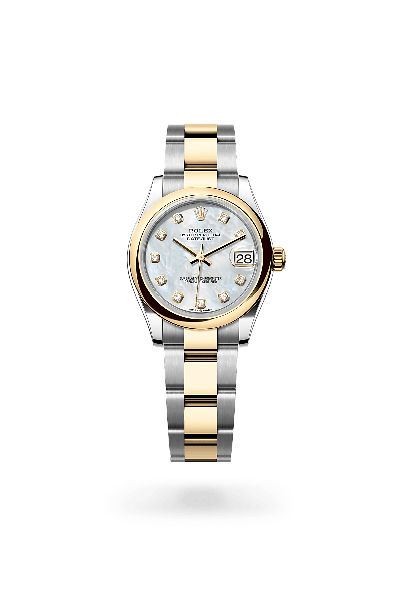 Rolex Datejust 31 in Yellow Rolesor - combination of Oystersteel and yellow gold, M278243-0027 - The Hour Glass