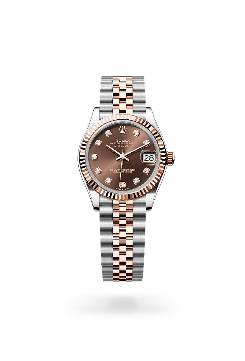 Rolex Datejust 31 in Everose Rolesor - combination of Oystersteel and Everose gold, M278271-0028 - The Hour Glass