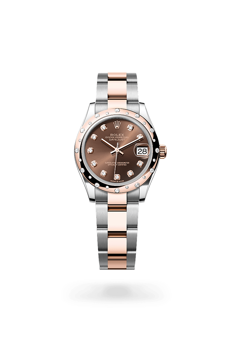 Rolex Datejust 31 in Everose Rolesor - combination of Oystersteel and Everose gold, M278341RBR-0027 - The Hour Glass