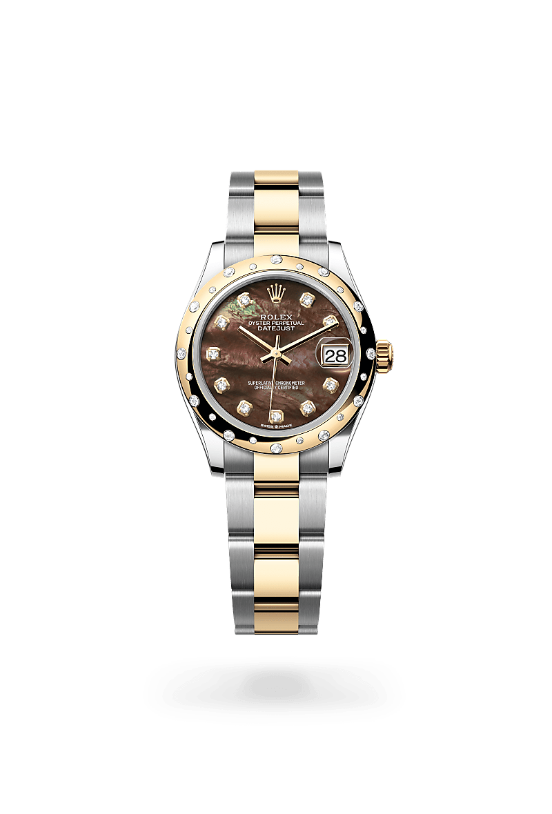 Rolex Datejust 31 in Yellow Rolesor - combination of Oystersteel and yellow gold, M278343RBR-0023 | The Hour Glass