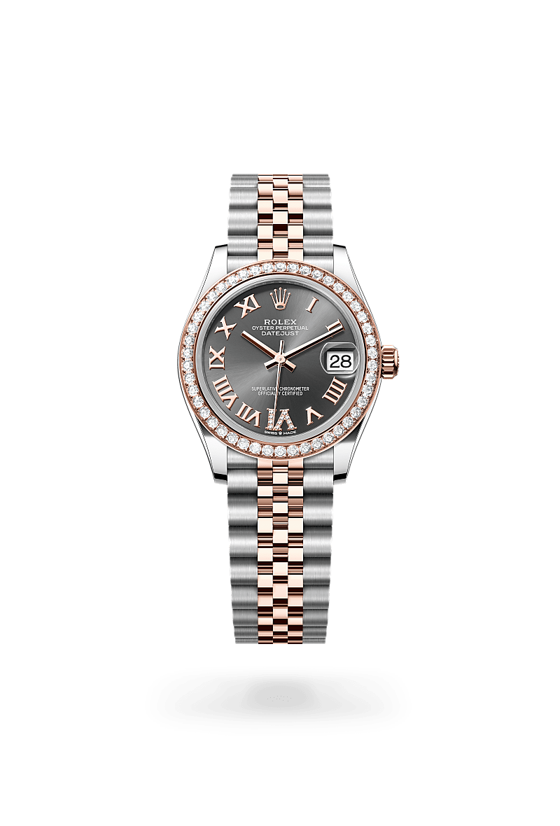 Rolex Datejust 31 in Everose Rolesor - combination of Oystersteel and Everose gold, M278381RBR-0030 | The Hour Glass