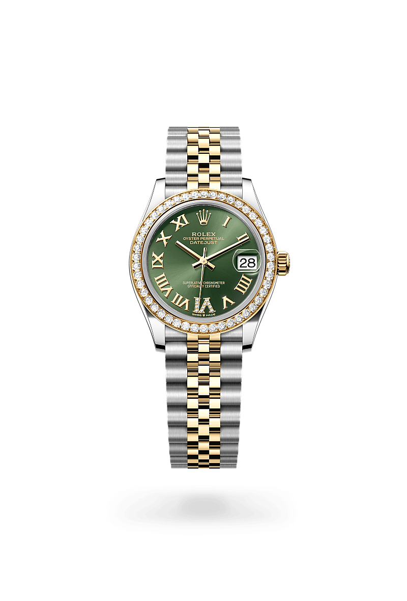 Rolex Datejust 31 in Yellow Rolesor - combination of Oystersteel and yellow gold, M278383RBR-0016 - The Hour Glass