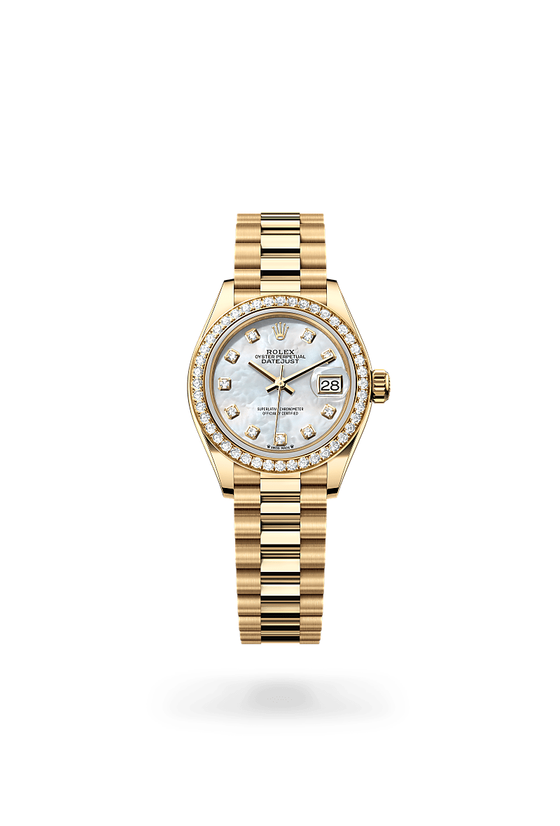 Rolex Lady-Datejust in 18 ct yellow gold, M279138RBR-0015 - The Hour Glass